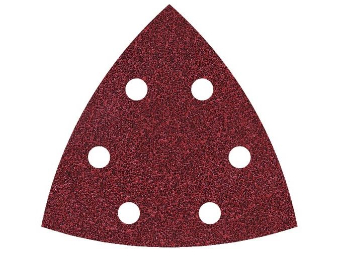 Wolfcraft Gmbh 4006885185203, Sandpapier, Metall, Holz, Korund, Braun, 9,5 Cm, 5 Stück(E)