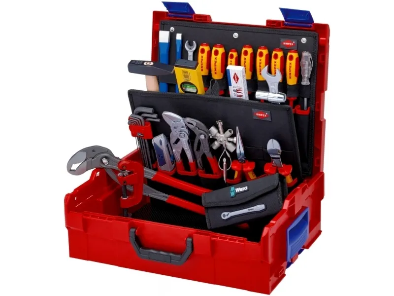 KNIPEX L-BOXX Plumbing - Verktygskit - 52 delar - i fodral | Verktyg & Verkstad - Förvaring i verkstad - Lagring | GameStuff