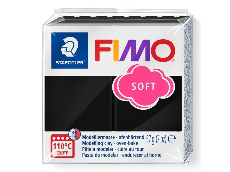 STAEDTLER FIMO 8020 - Plasticine - Sort - Voksen - 1 stk. - 1 farve - 110 °C