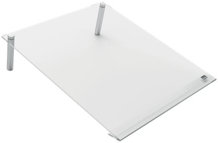 Nobo Notiztfale A4, Mini-Whiteboard Aufstellbares Schreibtisch-Notizboard, Tragbar, Trocken Abwischbares Acrylglas, Rahmenlos, Zuhause/Büro, 210 x 297 mm, Inklusive Marker, Durchsichtig, 1915612 - Bild 4