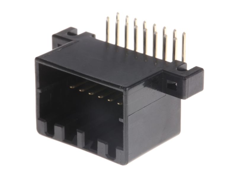 Te Connectivity Multilock 040 Ii Automotive Connector Socket Through Hole 16 Way, Solder Termination 175615-2