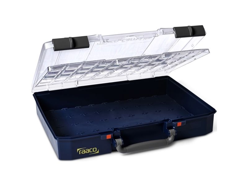 Raaco Carrylite 80 5X10-0/Dlu, Blå, Polykarbonat (Pc), Polypropylen (Pp), 413 Mm, 330 Mm, 82 Mm, 1,38 Kg