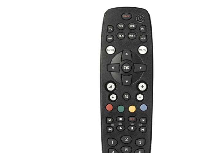 One For All Basic Ofa 8 Universalfjernbetjening, Tv, Tv Set-Top-Boks, Dvd/Blu-Ray, Soundbar Højttaler, Ir Trådløs, Tryk På Knapper, Genopladelig, Sor