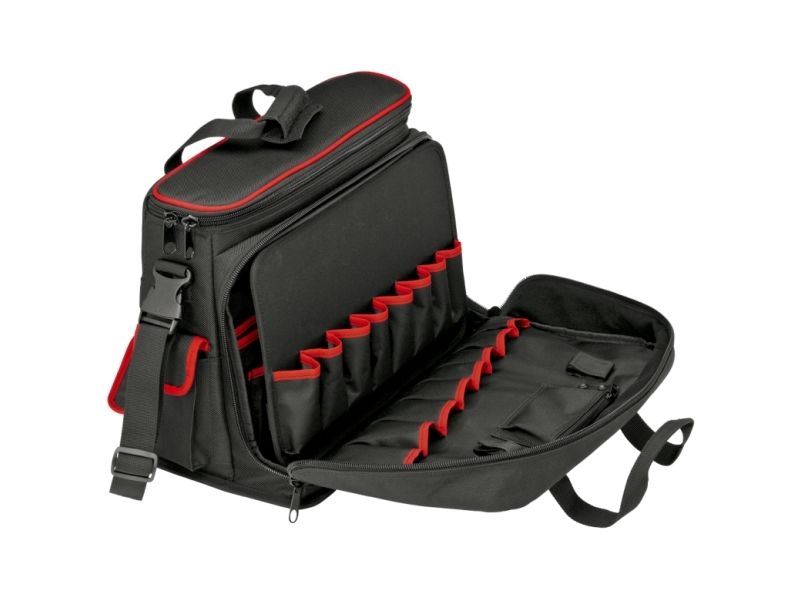 Knipex Service, Schwarz, Leinen, 8 Taschen, Deutschland, 440 Mm, 340 Mm