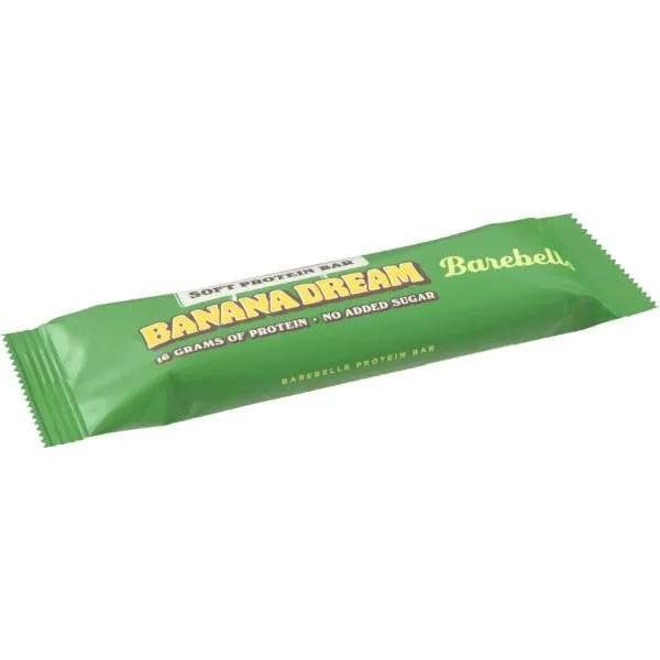Proteinbar Barebells Soft Banana Dream 55g - med 12 stk.