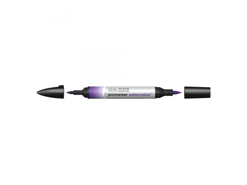 Winsor & Newton 0201231, Violett, Gemischte Farben, Dioxazine Violet, Fein / Mittel, Meißel-/Kugelspitze, Rund
