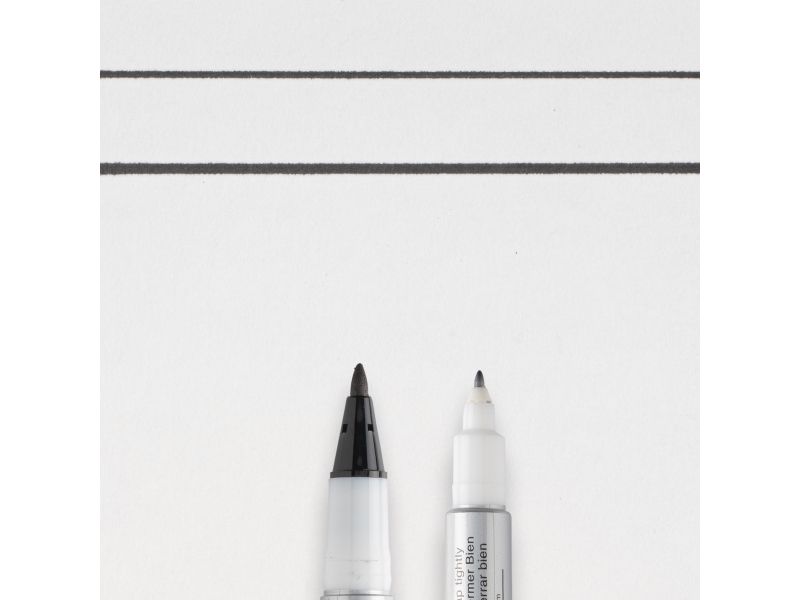 Sakura Identi-Pen Dual Point Black