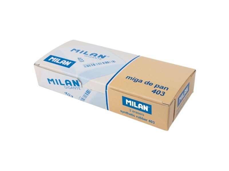 Milan CMM403, Gummi, Hvid, 68 mm, 28 mm, 51 mm, 125 mm