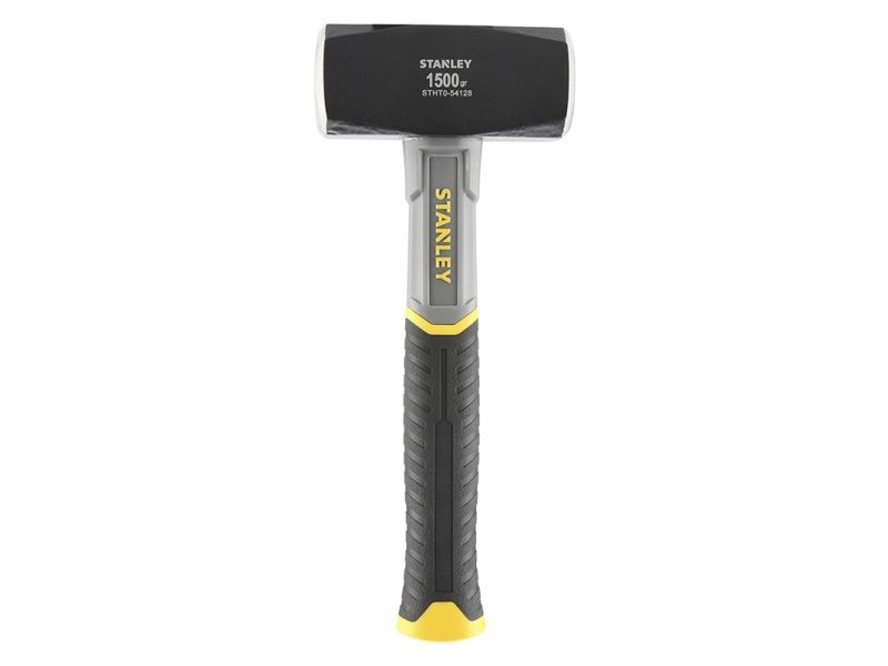 Stanley STHT0-54128, Borrhammare, Glasfibrer, Svart, Gr&aring;, Gul, 1,5 kg, 1 styck
