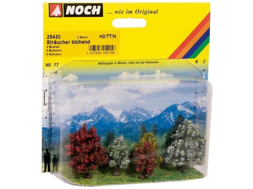 NOCH 25420, Landskab, Alle mærker, 5 stk, Model Railways Parts & Accessories