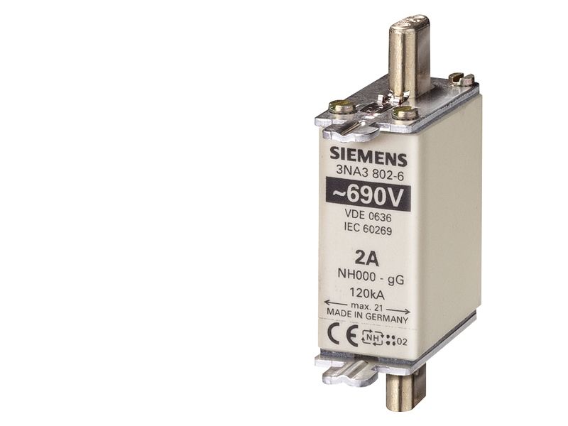 Siemens 3NA3805-6, 1 stk, 65 mm, 84 mm, 62 mm, 130 g
