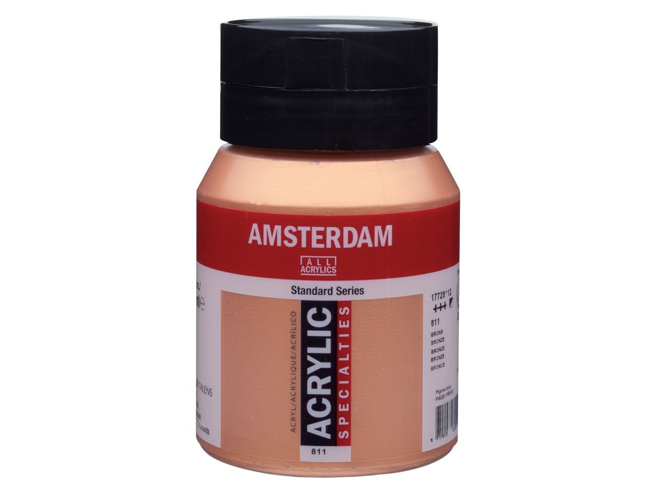 Amsterdam Standard Series akrylmalingkrukke, bronze 811