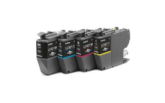 Brother Lc421valdr, 200 Seiten, 200 Seiten, 4 Stück(E), Multipack