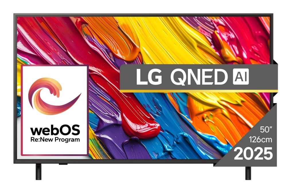 LG QNED AI 50QNED84A3C, 127 cm (50), 3840 x 2160 pixel, QNED, Smart TV, Wi-Fi, Sort