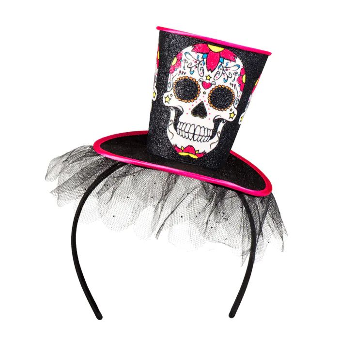 Day Of The Dead Hat På Hårbøjle