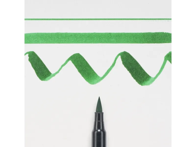 Sakura Koi Coloring Brush Pen Green | Skola & Hobby - Konstmaterial - Markörer | GameStuff