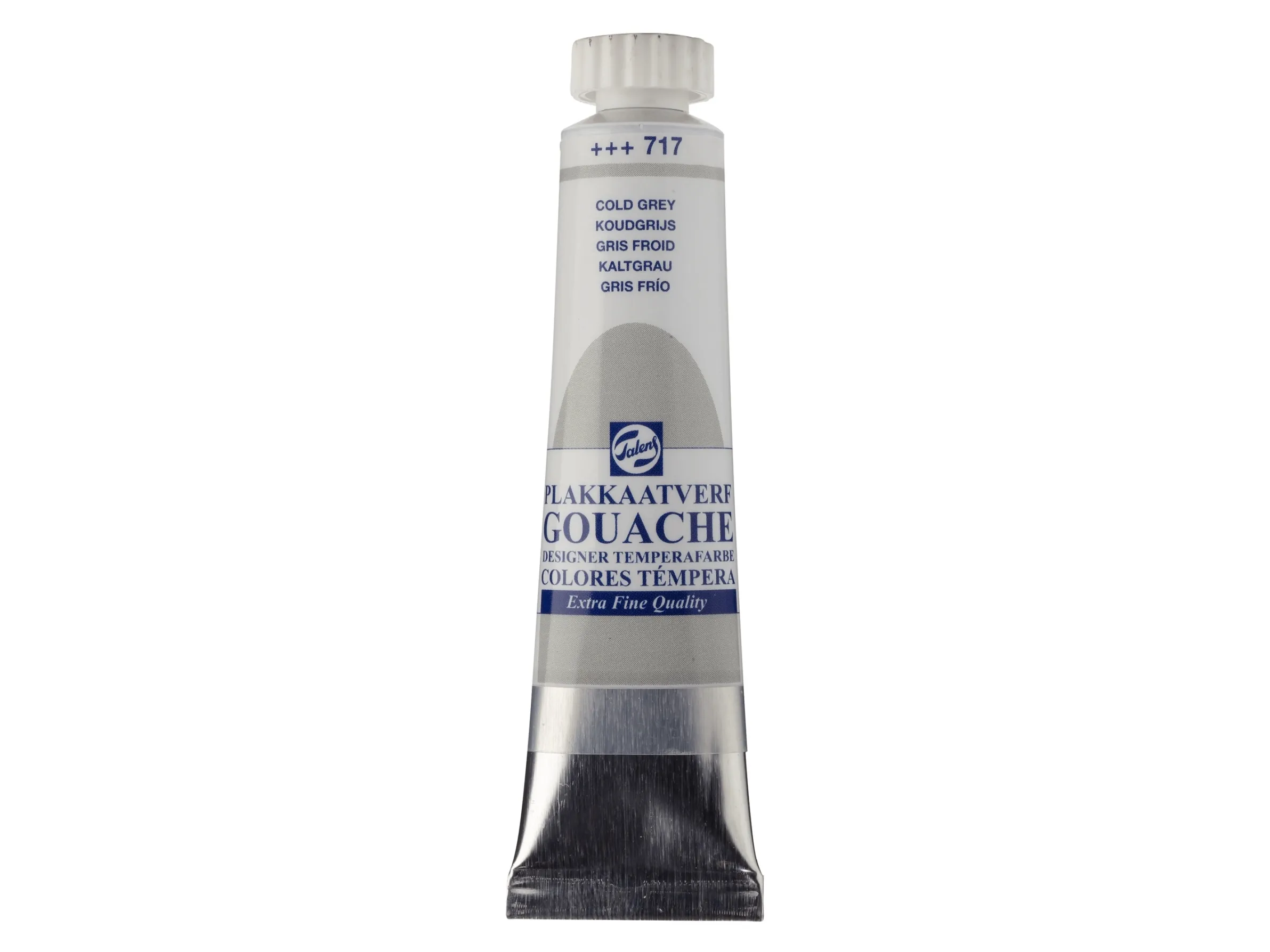 Talens Gouache Extra Fine Quality Tube Cold Grey 717 | Skola & Hobby - Konstmaterial - Gouache | GameStuff