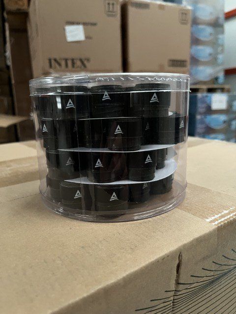 60 stk. Greb til padelbat Black, Airfun