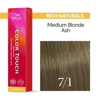 Wella Color Touch Rich Naturals 7/1 - 60Ml