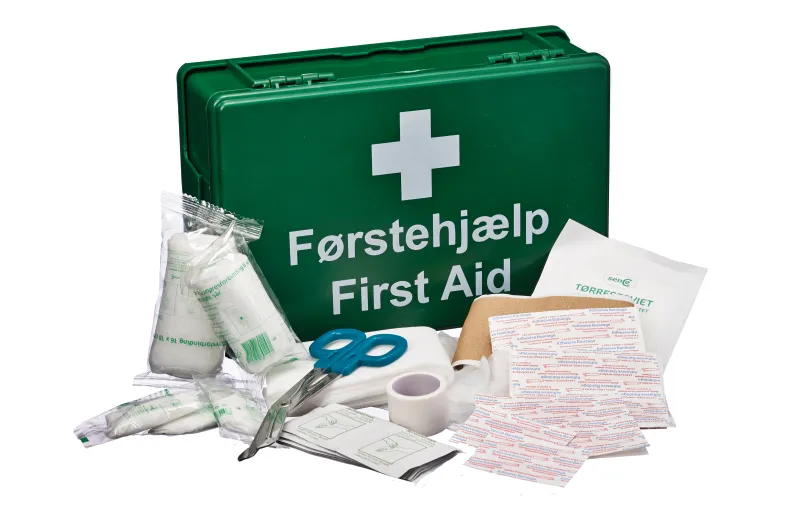 Komplett första hjälpen-kit | Kläder & Säkerhet - Säkerhetsutrustning - Första hjälpen | GameStuff