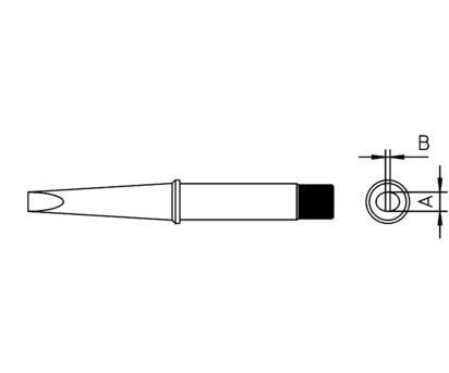 Weller Ct2 G8, Lötspitze, Weller, 425 °C, 1 Stück(E), 11 Mm