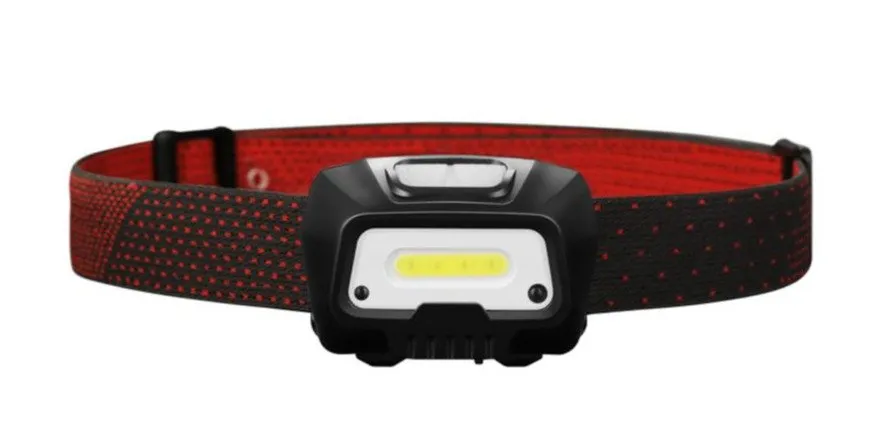 UniQ Sensor pannlampa 5W 350Lumen 100% 3h 30% 8h 3,7V 1200mAh | Belysning - Annan belysning - Pannlampor | GameStuff