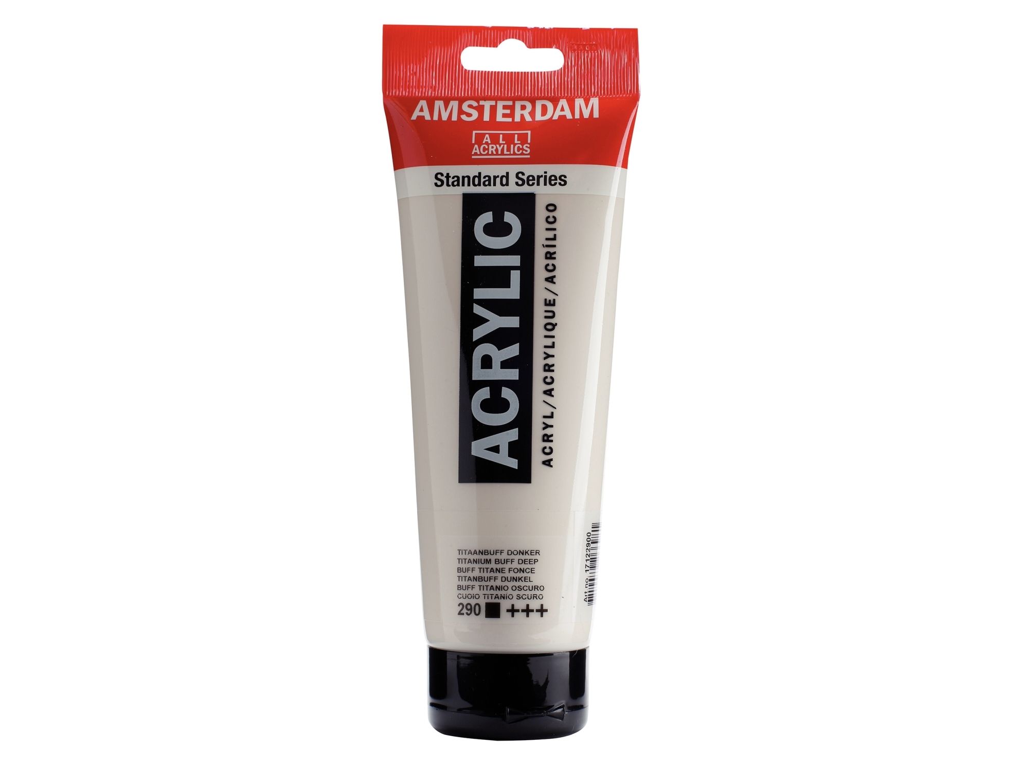 Amsterdam Standard Series Acrylic Tube 250 Ml Titanium Buff Deep 290