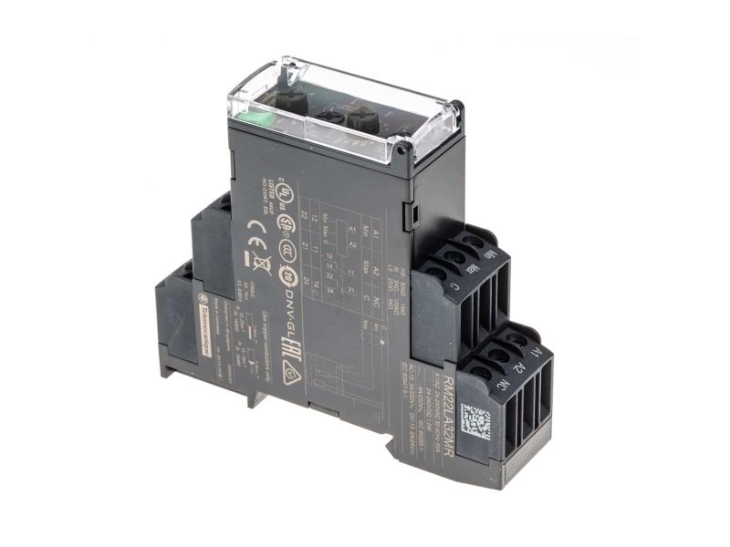 Schneider Electric Zelio kontrolrelæ for fyldning eller tømning af væsker 0,25..1 MOhm 2 C/O 8A 24-240 VAC/DC