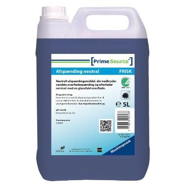 Maskinopvask Afspænding Prime Source Frisk Svanemærket Neutral 5 ltr. Blå