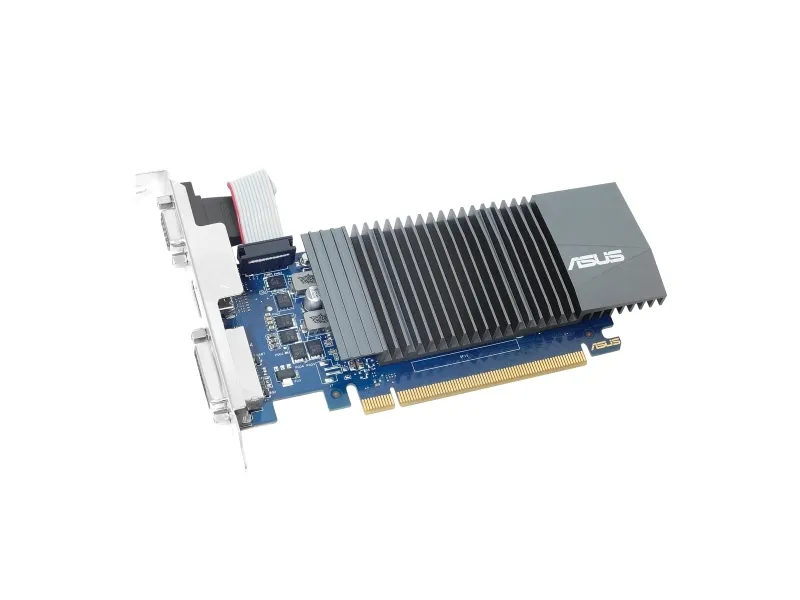 ASUS GT730-4H-SL-2GD5 - Grafikkort - GF GT 730 - 2 GB GDDR5 - PCIe 2.0 - DVI, HDMI, VGA - blæserløs | Datorkomponenter - Grafikkort & Tilbehör - NVIDIA | GameStuff