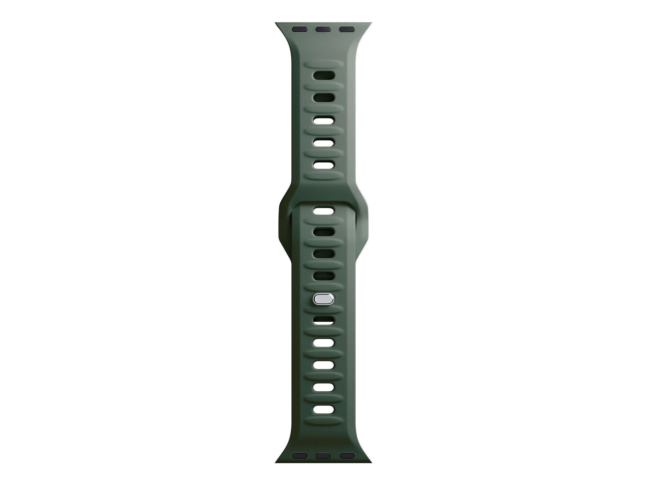 3Mk 5903108565592, Watch Strap, Apple, Watch Series 1/2/3/4/5/6/7/8/9/Se/Ultra, Silicone, Stainless Steel, 38/40/41 Mm, Box