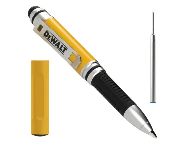 DeWalt 3-i-1 Stylus Pocket Pen Kulspetspenna + pekskärmspenna | Verktyg & Verkstad - För verkstaden - Övriga | GameStuff