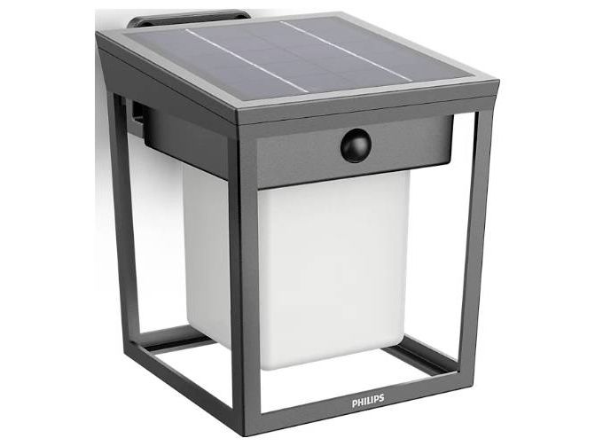 Blaise Wandleuchte Solcell Led 250/20Lm Schwarz