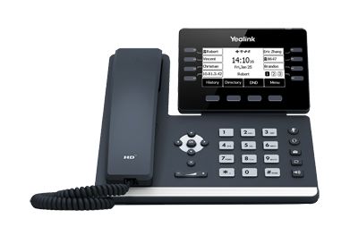 Yealink Sip-T53, Ip-Telefon, Grau, Kabelgebundenes Mobilteil, Tisch/Wand, Im Band, Out-Of Band, Sip-Info, 8 Zeilen