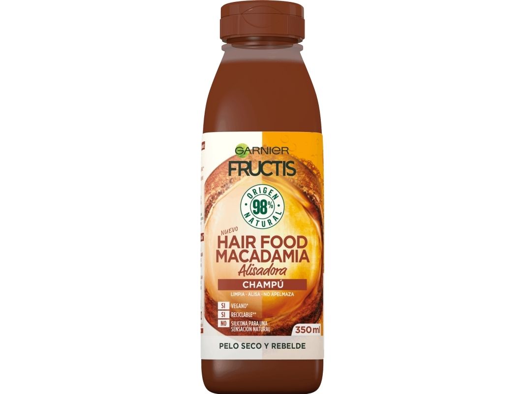 Garnier Fructis Hair Food Macadamia Glättendes Shampoo 350 Ml