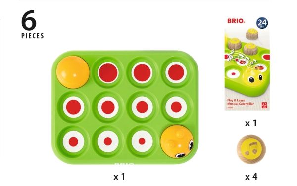 Brio 30189 Musikalsk Larve