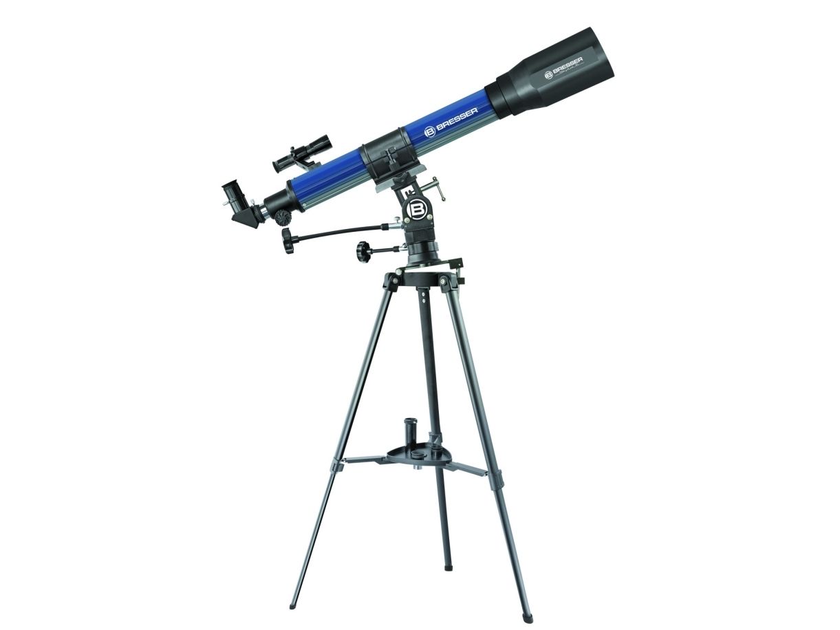 Bresser Optics 8845001, Sort, Blå, Aluminium, 950 mm, 11 cm, 7 cm billede