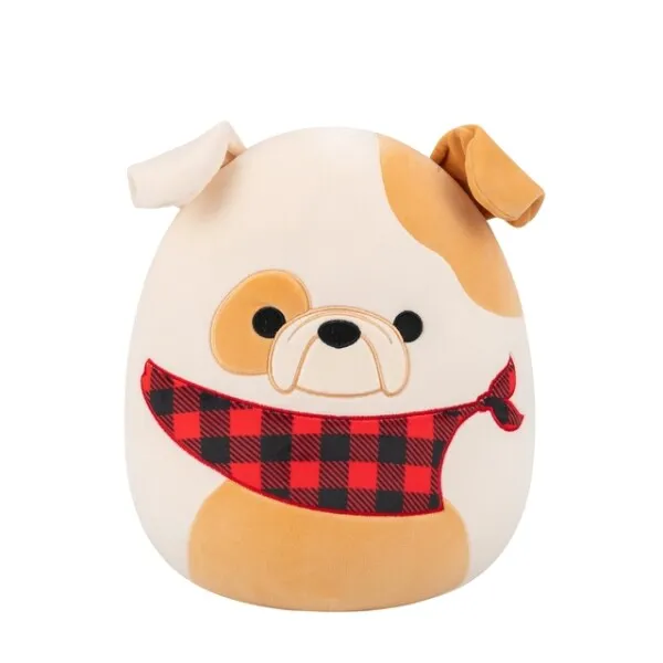 Squishmallows 30 cm P24 Brock Bulldogg | Leksaker - Nallar - Gosedjur i plysch | GameStuff