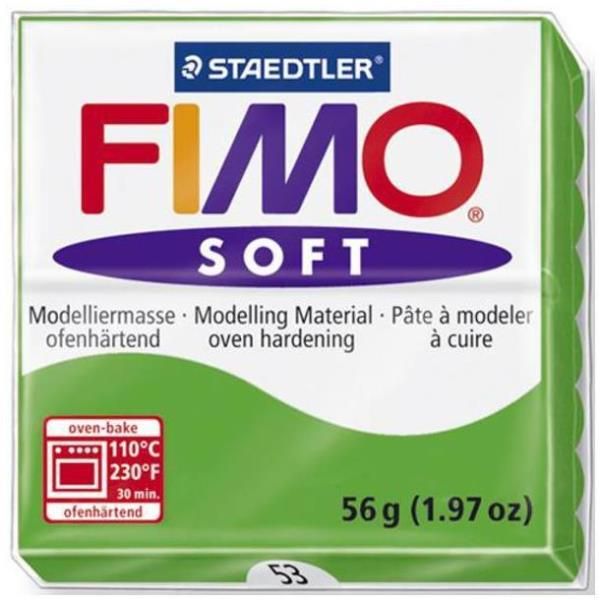 Staedtler Fimo 8020, Modellierton, Grün, Tropical Green, 1 Farben, 110 °C, 30 Min