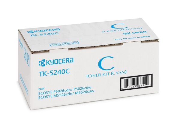Kyocera Toner Tk-5240C Tk-5240 1T02r7cnl0 Original Blau