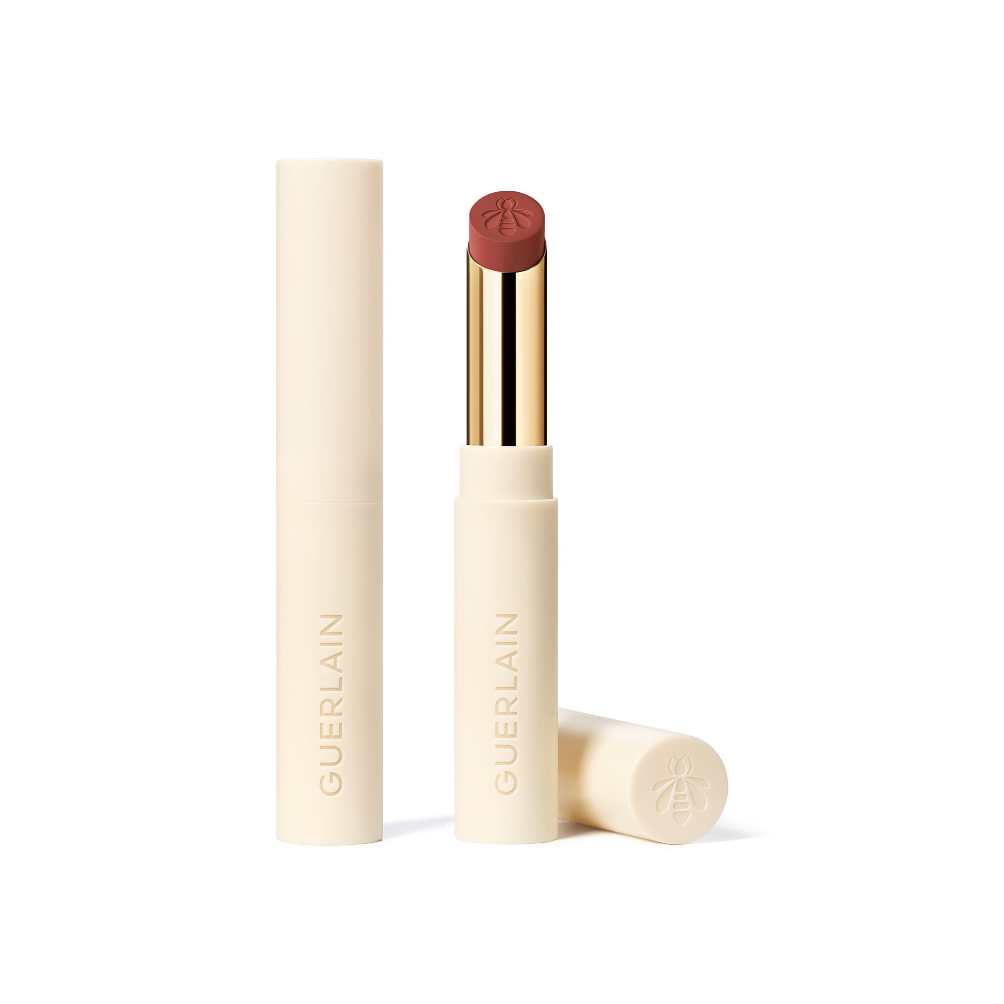 Guerlain Kisskiss Le Rouge À Lèvres Intense Au Miel Lipstick Refill 279 Petal Nude - Beige