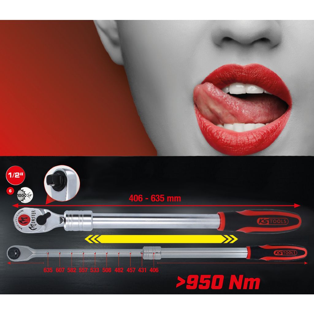Ks Tools Monster 1/2&Quot-Teleskopdüse