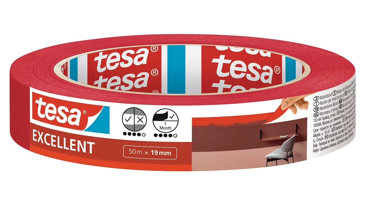 Pakketape, Tesapack Ecologo Paper Standard, Papir, 50 Mm X 50 M, Brun