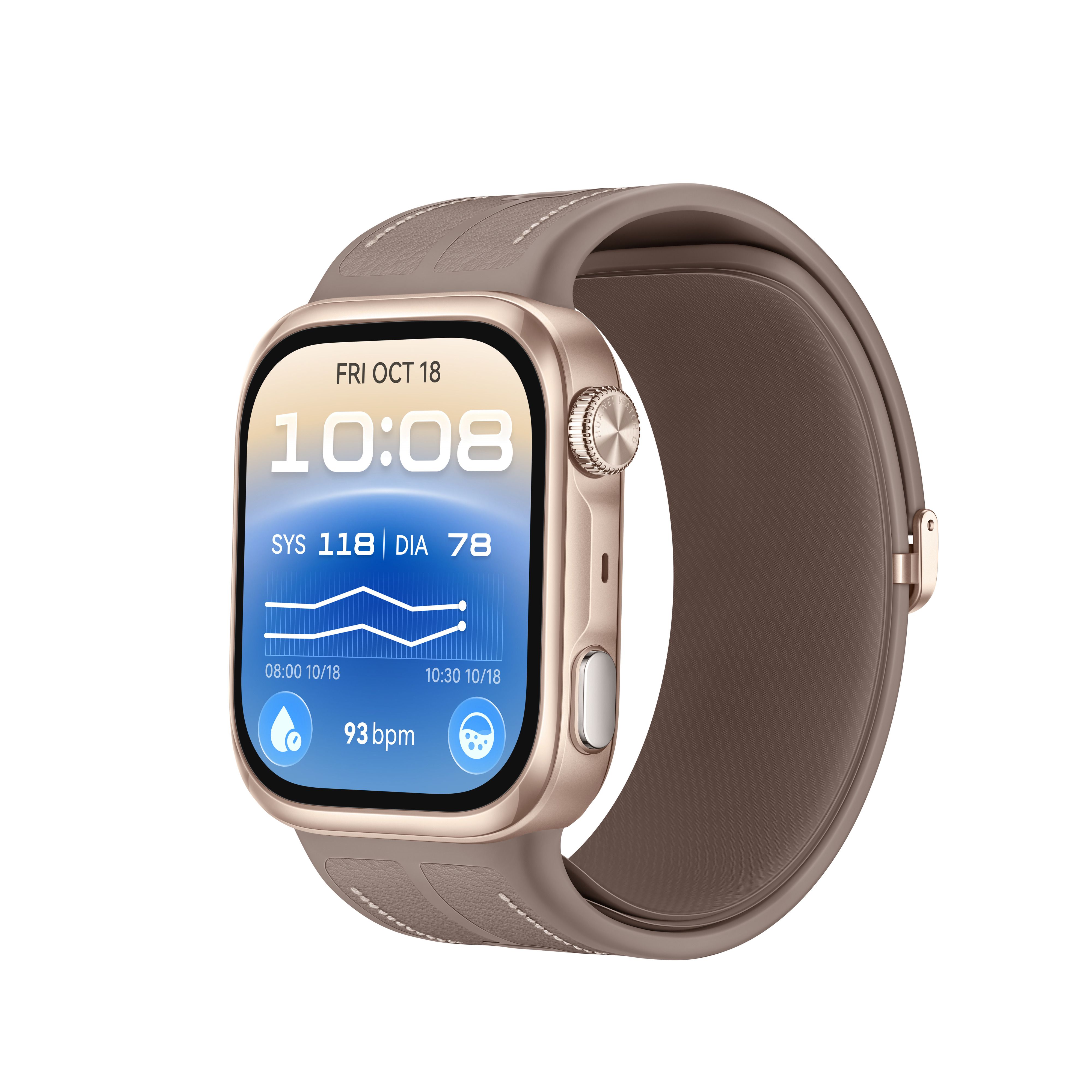 Huawei Watch D3 Smartwatch 1,92" Amoled 64 Gb Gps, Mokka