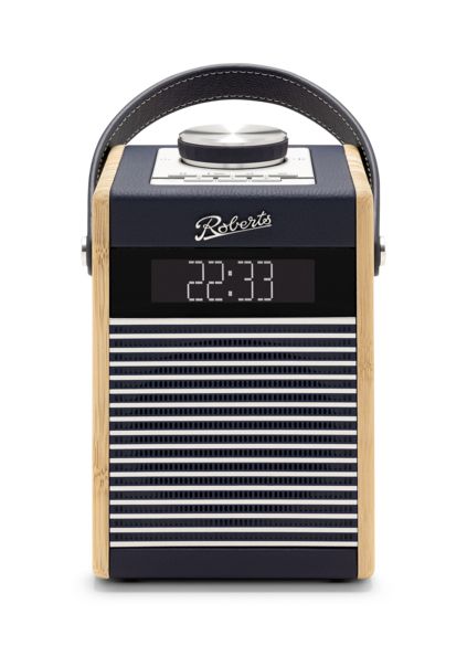 Roberts Radio Rambler Midi, Bærbar, Analog & Digital, Dab, Dab+, Fm, Lcd, Blå, Marineblå, Aluminium, Bamboo