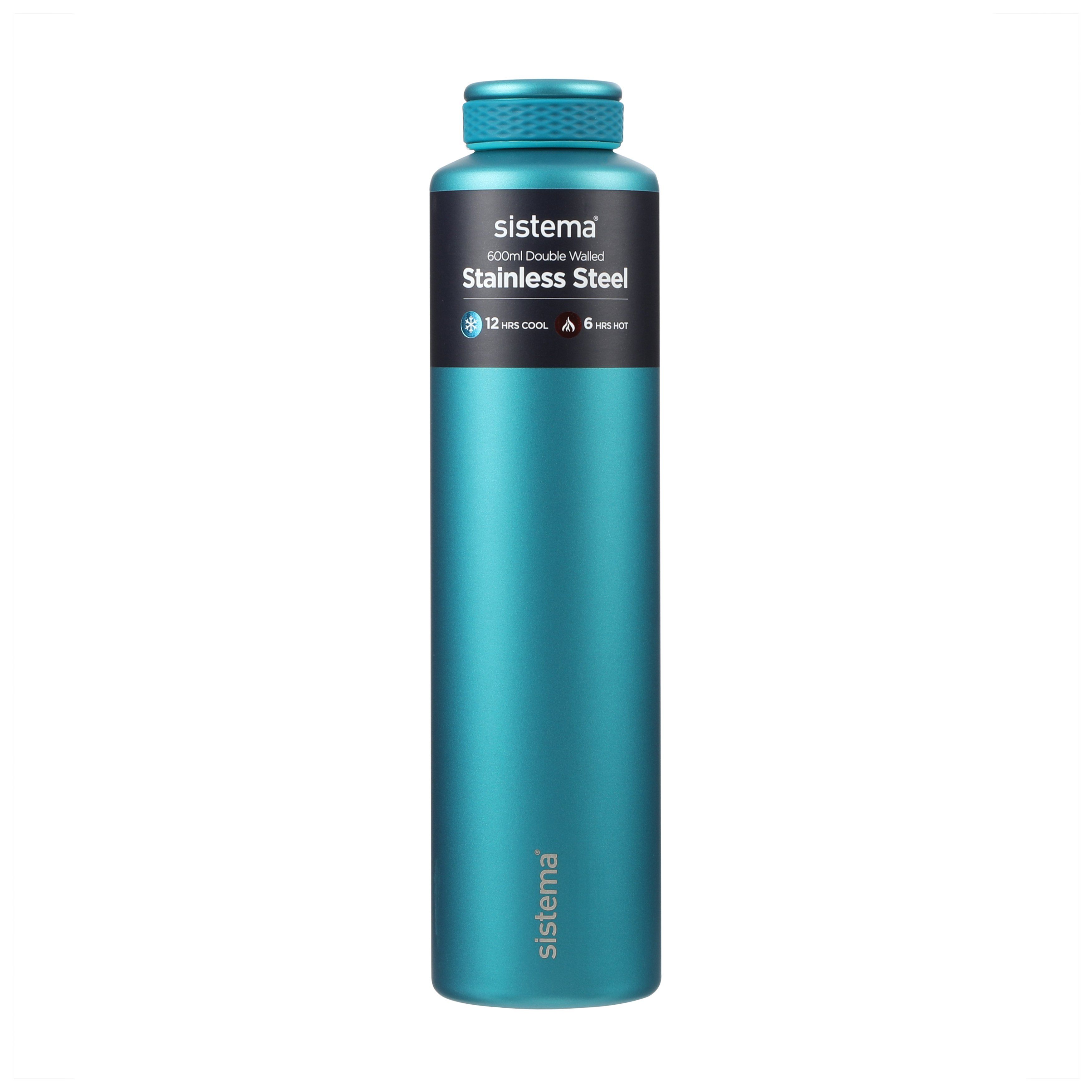 Sistema - Stainless Steel 600Ml - Wild Teal