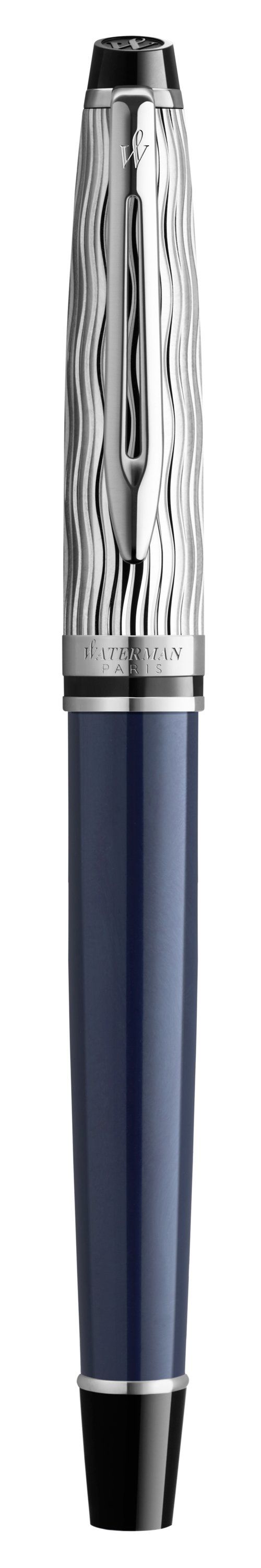 Waterman Expert, Blau, Blau, Lack, Fein, Geschenkbox, 1 Stück(E)