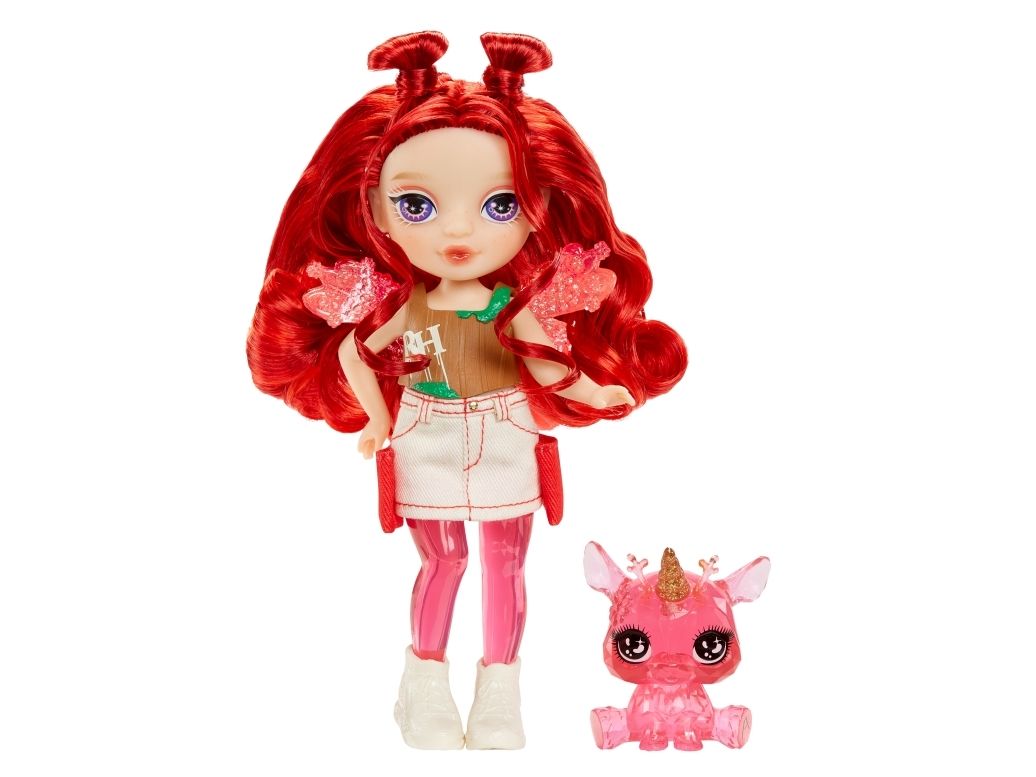 Rainbow High Littles Rainbow Fantasy Fairies Doll- Apple (Red), Mode Dukke, Pige, 4 År, Dreng/Pige, 140 Mm, Flerfarvet