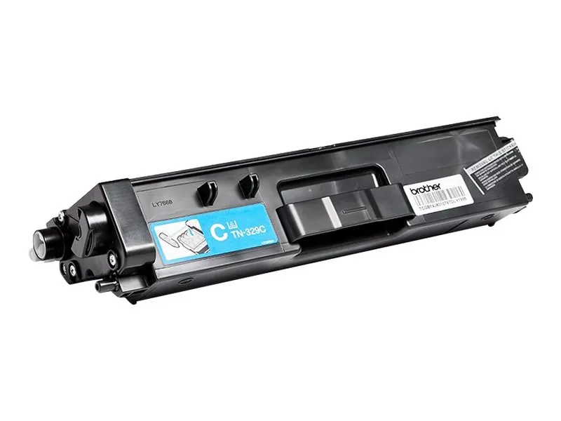 Brother TN329C - Cyan - original - tonerkassett - för Brother DCP-L8450CDW, HL-L8350CDW, HL-L8350CDWT, MFC-L8850CDW | Skrivare - Bläck, toner & förbrukningsvaror - Toner | GameStuff