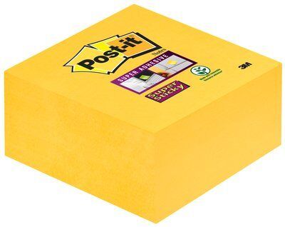 3M Post-it 2028-S, Papir, Gul, Aftagelig, Væg, Vindue, 1 stk, 350 ark